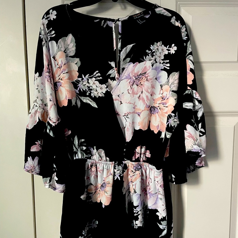 flowery romper